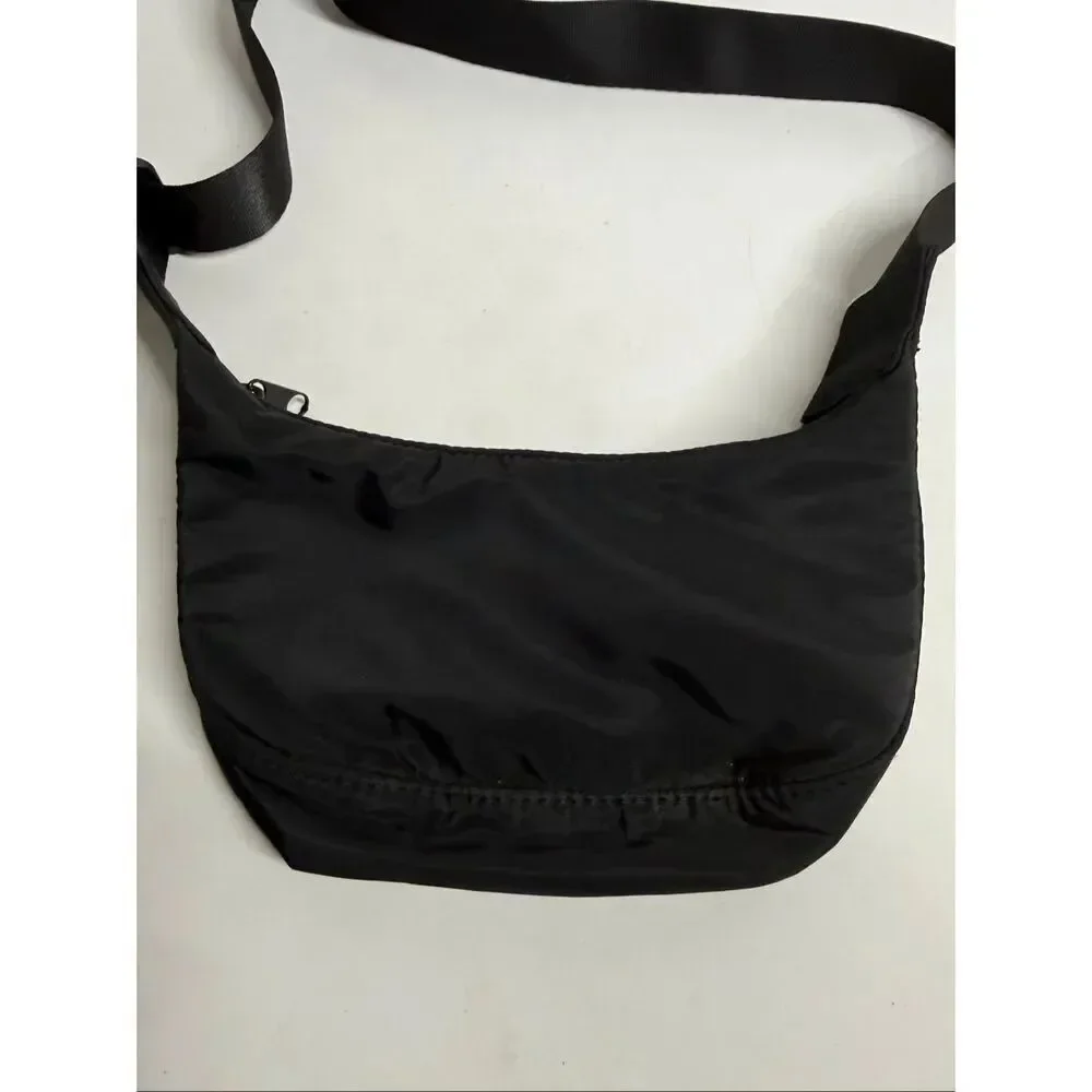 Black Nylon Women’s Crossbody Black Bag